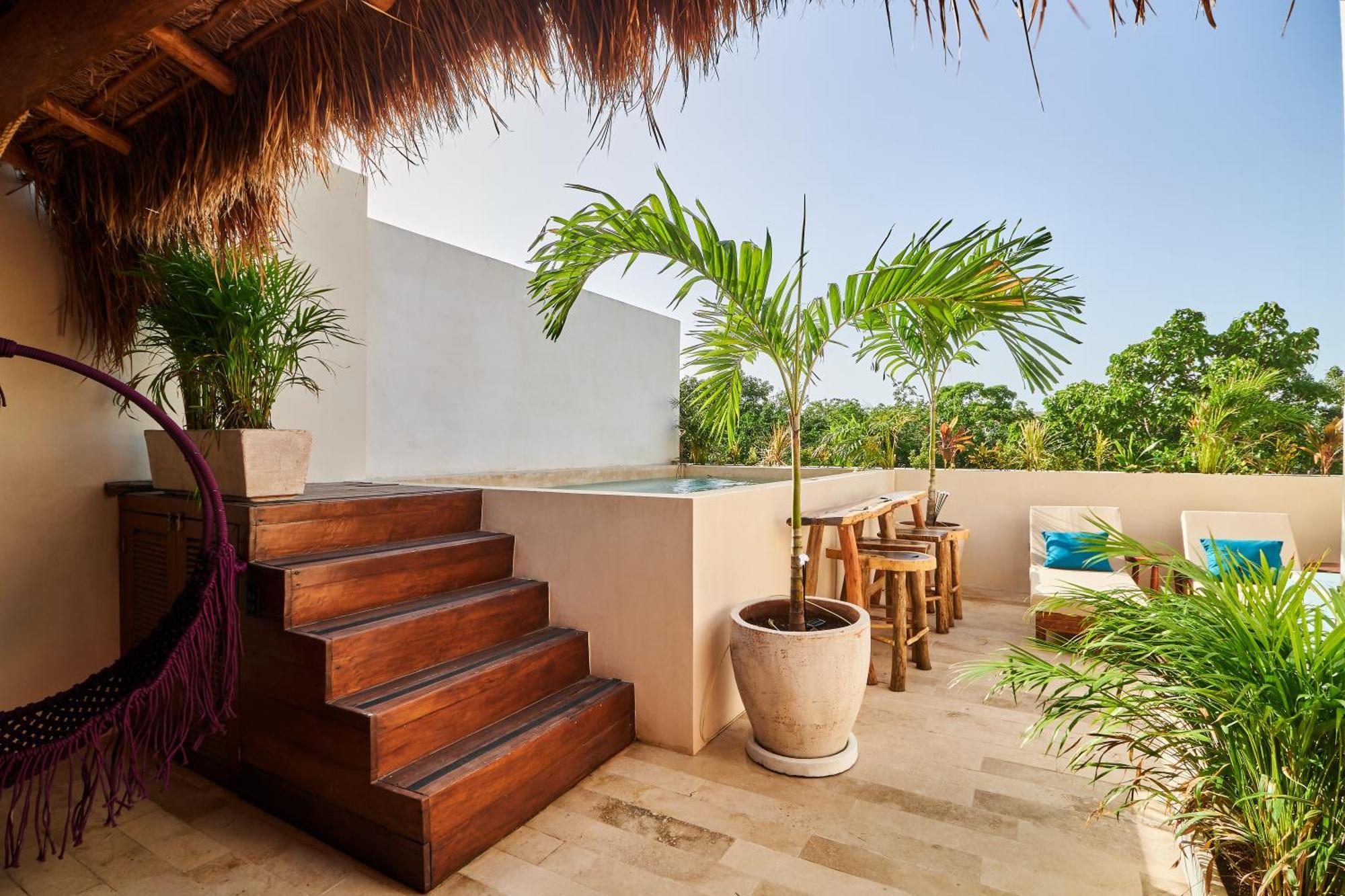 Spacious & Comfy Penthouse Oasis With Plunge Pool Tulum Extérieur photo